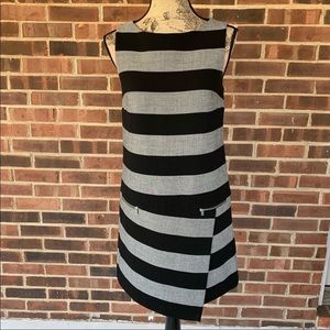 Banana Republic Black & Gray Dress